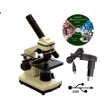 Mikroskop-Sagittarius-SCHOLAR 1, 40x-1280x, PC okular, walizka
