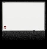 Tablica suchościeralno- magnetyczna w ramie aluminiowej OfficeBoard (ceramiczna/ 120x90)