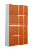 Szafka metalowa BOX, 16 skr. - 1200 x 400 x 1800